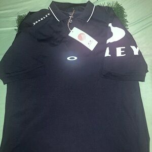 NWT OAKLEY Polo Golf Shirt RARE JAPAN COLLECTION Large MENS